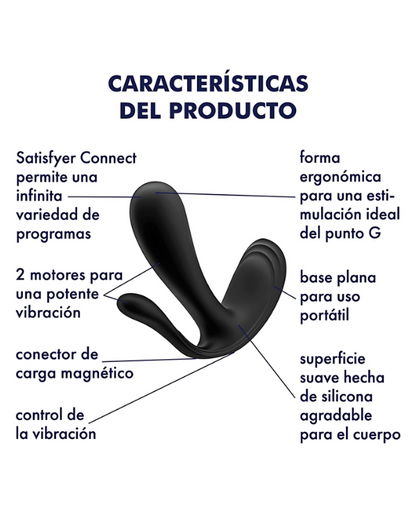 Vibrador Del Punto G y Anal | Inalámbrico | Con Aplicación