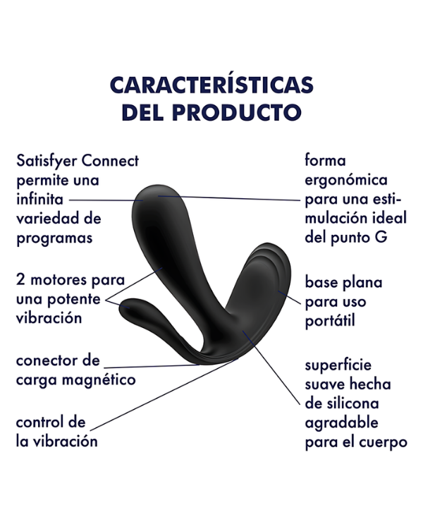 Vibrador Del Punto G y Anal | Inalámbrico | Con Aplicación