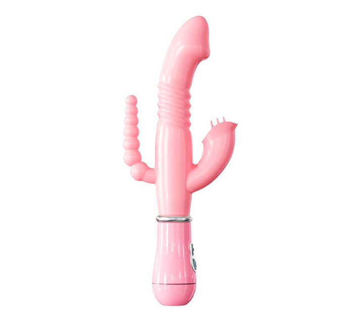 Vibrador Triple Estimulación | Lengüitas Traviesas