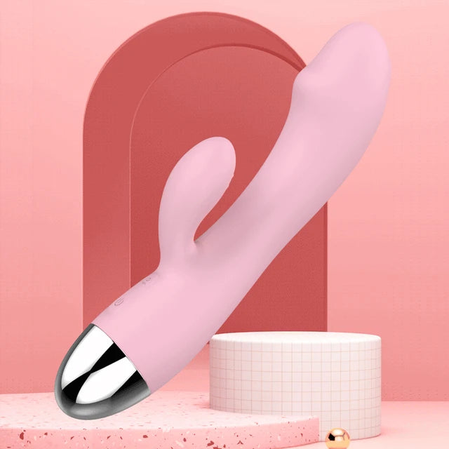 Vibrador Doble Orgasmo Rosado