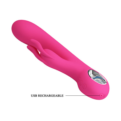 Vibrador Doble | Carina Rosa | Recargable