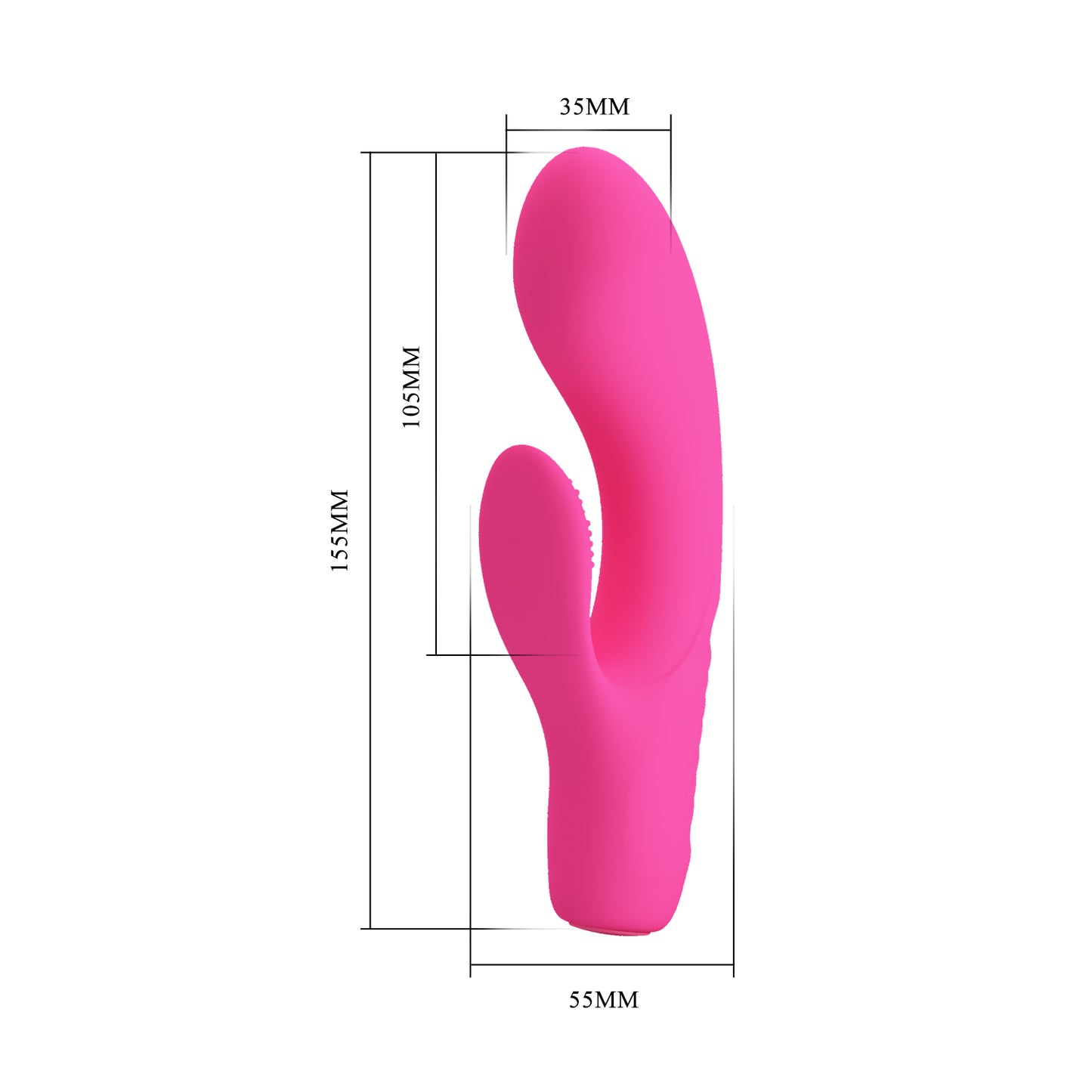 Tim Vibrador | Recargable Doble Estimulación