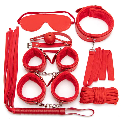 Kit de bondage | Rojo Pasión