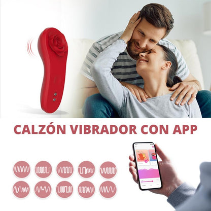 Vibrador Magic Rose | Inalámbrico | Con Aplicación