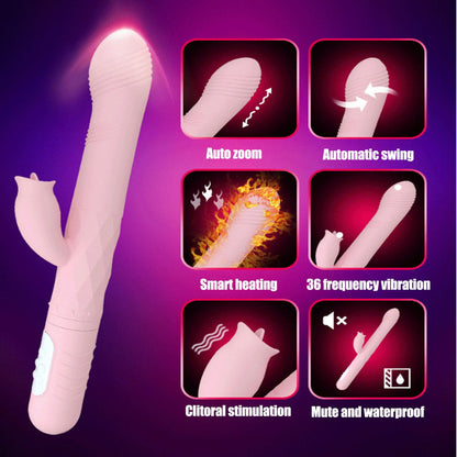 Vibrador Cuatri Acción | Wind 2