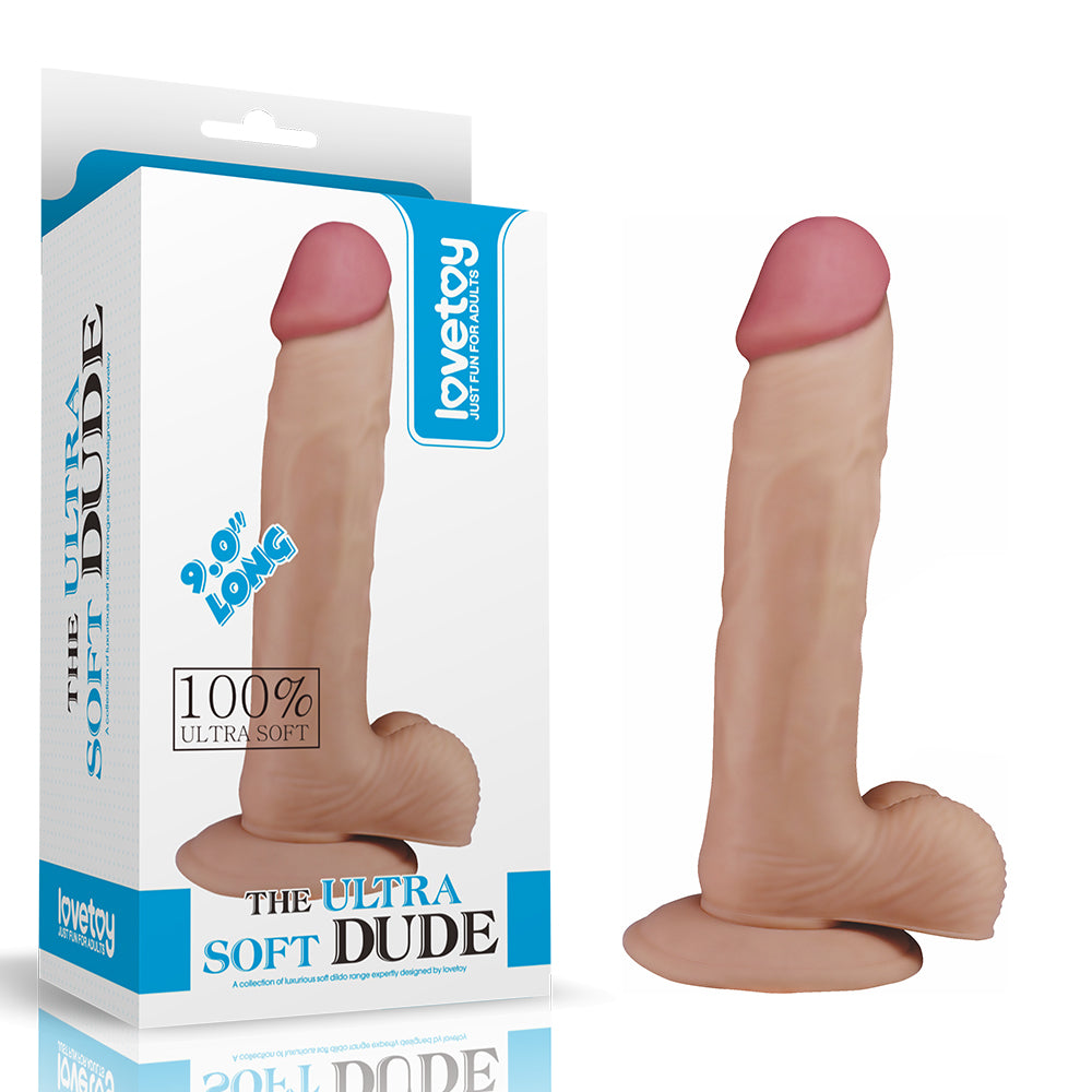 Dildo Realista | THE ULTRA SOFT DUDE LOVETOY 22CM