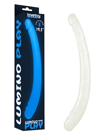 Dildo Doble luminiscente 37cm