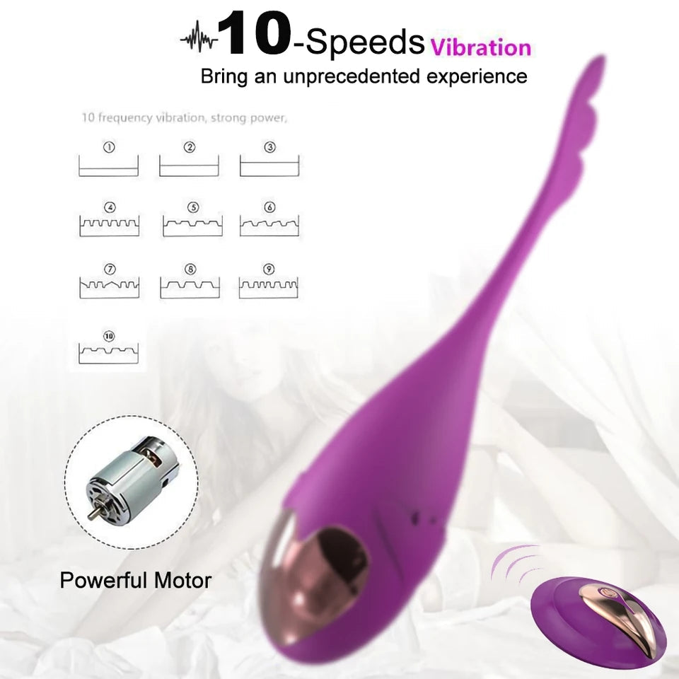 Vibrador Hot Love | Inalámbrico | Con Control Remoto