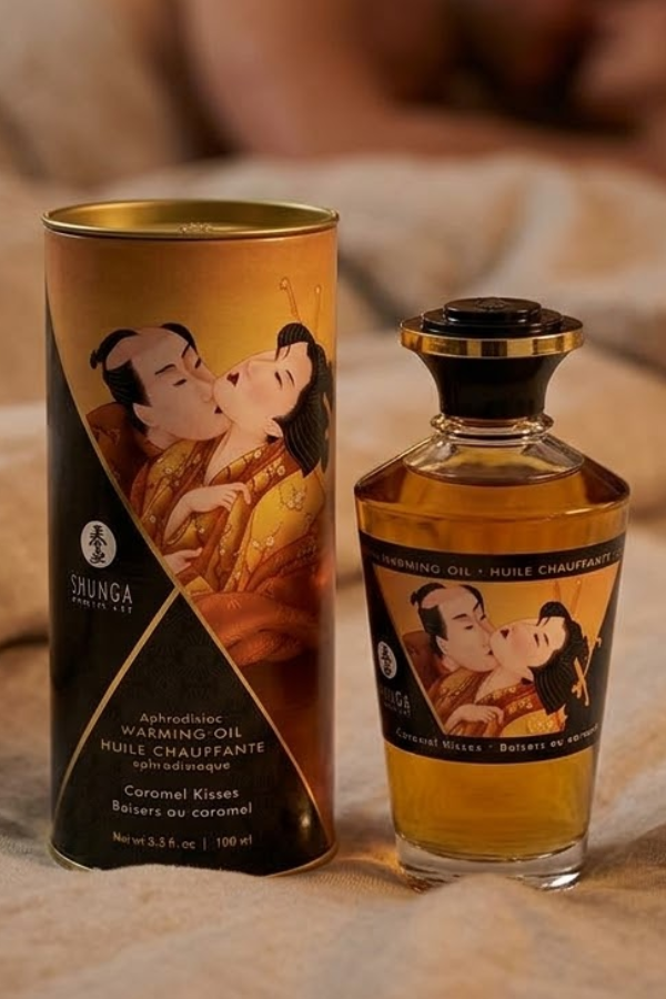 Aceite Afrodisíaco | Besos Íntimos Caramelo | Shunga
