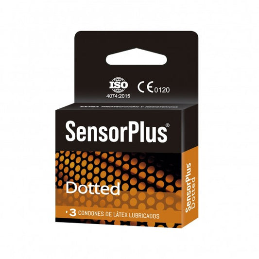 Condones Sensor Plus | Texturizados Dotted