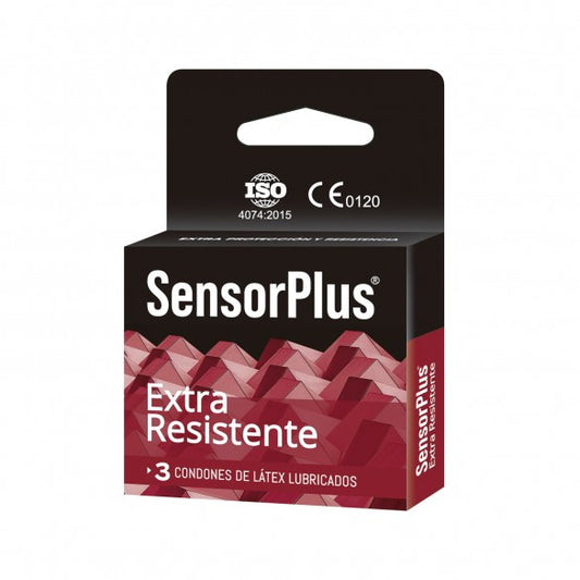 Condones Sensor Plus | Extra Resistente