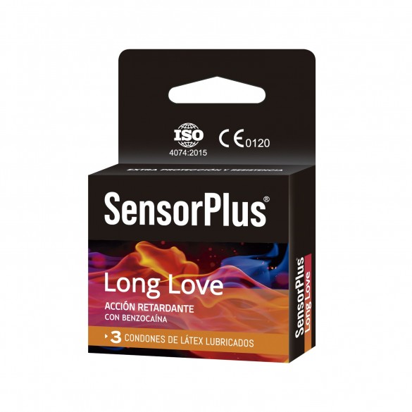 Condones Sensor Plus | Long Love Retardante