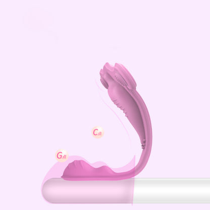 Vibrador Travieso Flexible| Inalámbrico |Control a Distancia