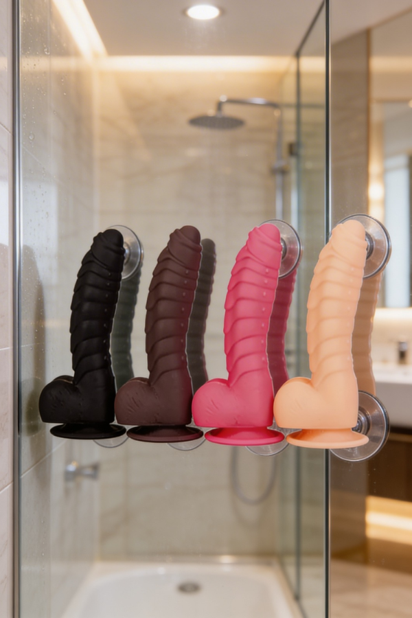 Dildo Cobra Con Testículos 18 CM
