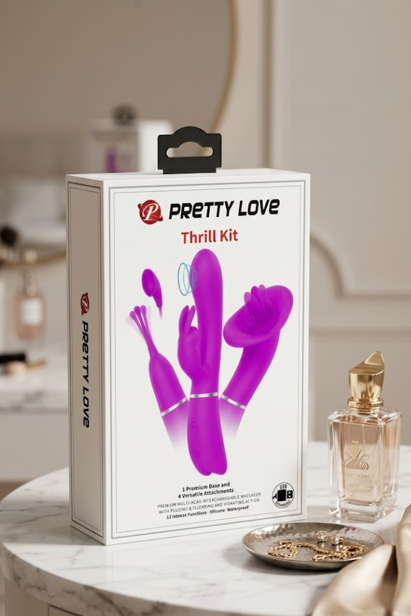 Kit Vibrador Intercambiable: Placer Personalizado