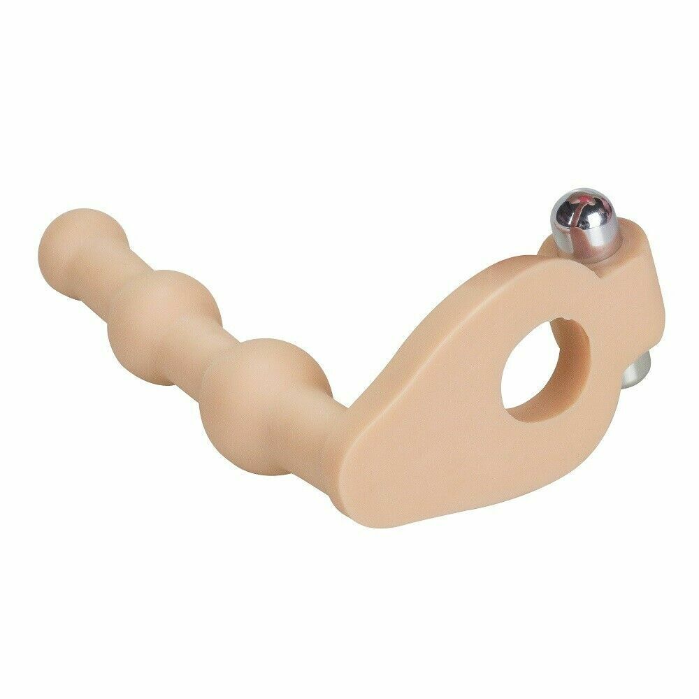 Vibrador Con Anillo Doble Penetración The Ultra Soft Bead